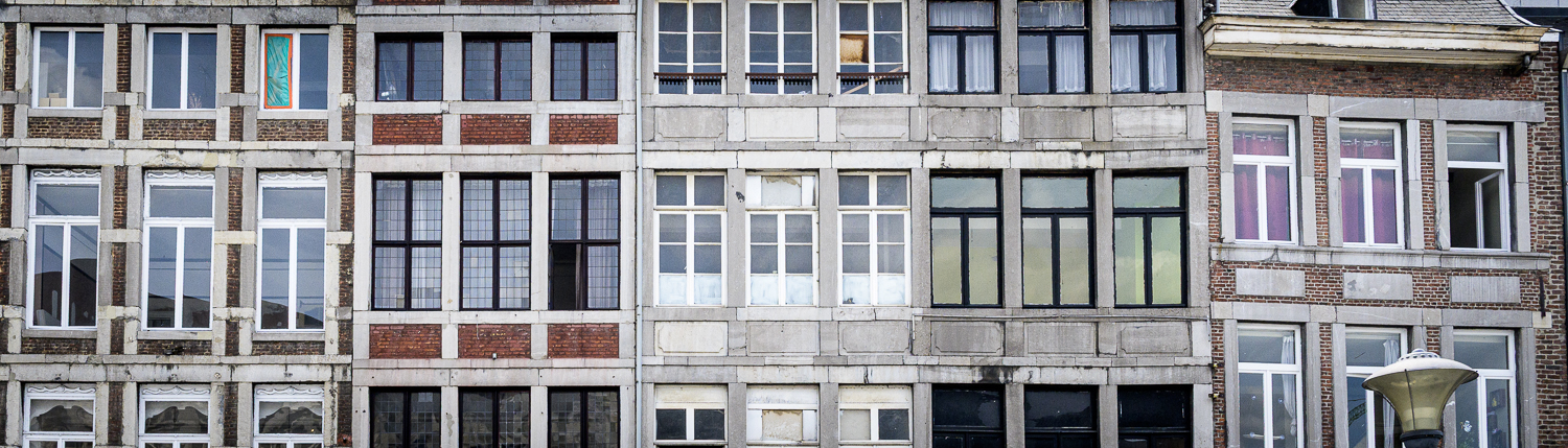 Detail of the city Luik