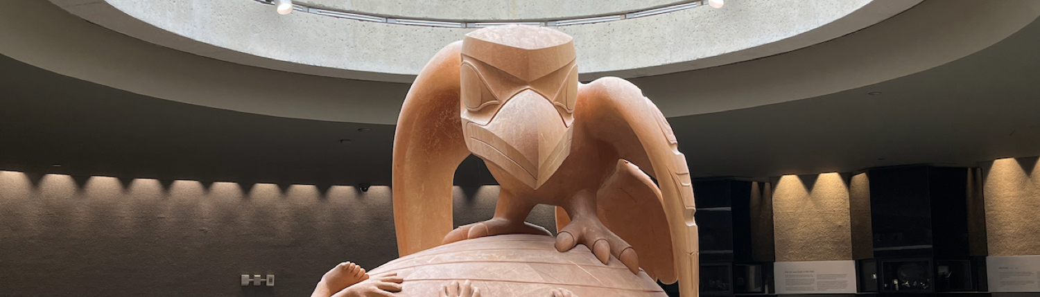 Bill Reid's "The Raven and the First Men."