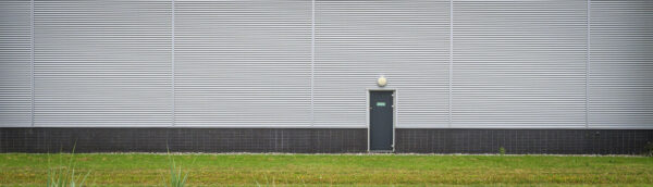 A small door in a large wall
