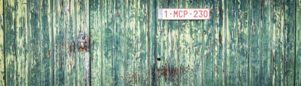Detail of a Belgian door